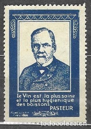 Sellos: VI&Ntilde;ETA DE FRANCIA, PASTEUR - Foto 1