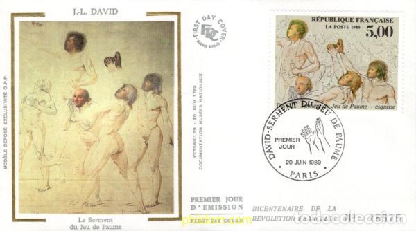 Sellos: 741916 MNH FRANCIA 1989 BICENTENARIO DE LA REVOLUCION Y DE LA DECLARACION DE LOS DERECHOS DEL HOMBR