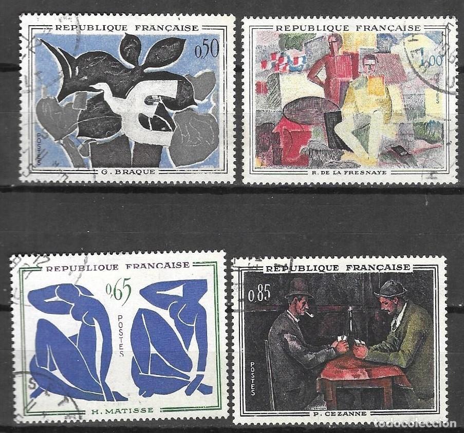 Briefmarken: SELLOS USADOS DE FRANCIA 1961, YT 1319/ 22