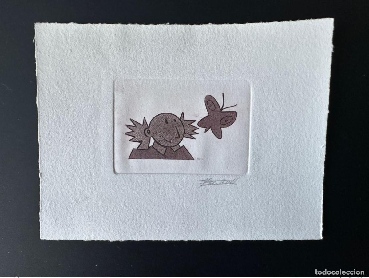 Sellos: B&eacute;lgica 1994 COB 2580 Prueba de artista/d&iacute;a FDC Personas con problemas audici&oacute;n Mariposa parda