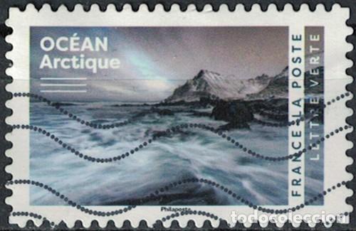 Sellos: Francia 2025 Oblit&eacute;r&eacute; Used Oc&eacute;ans Oc&eacute;an Arctique 2
