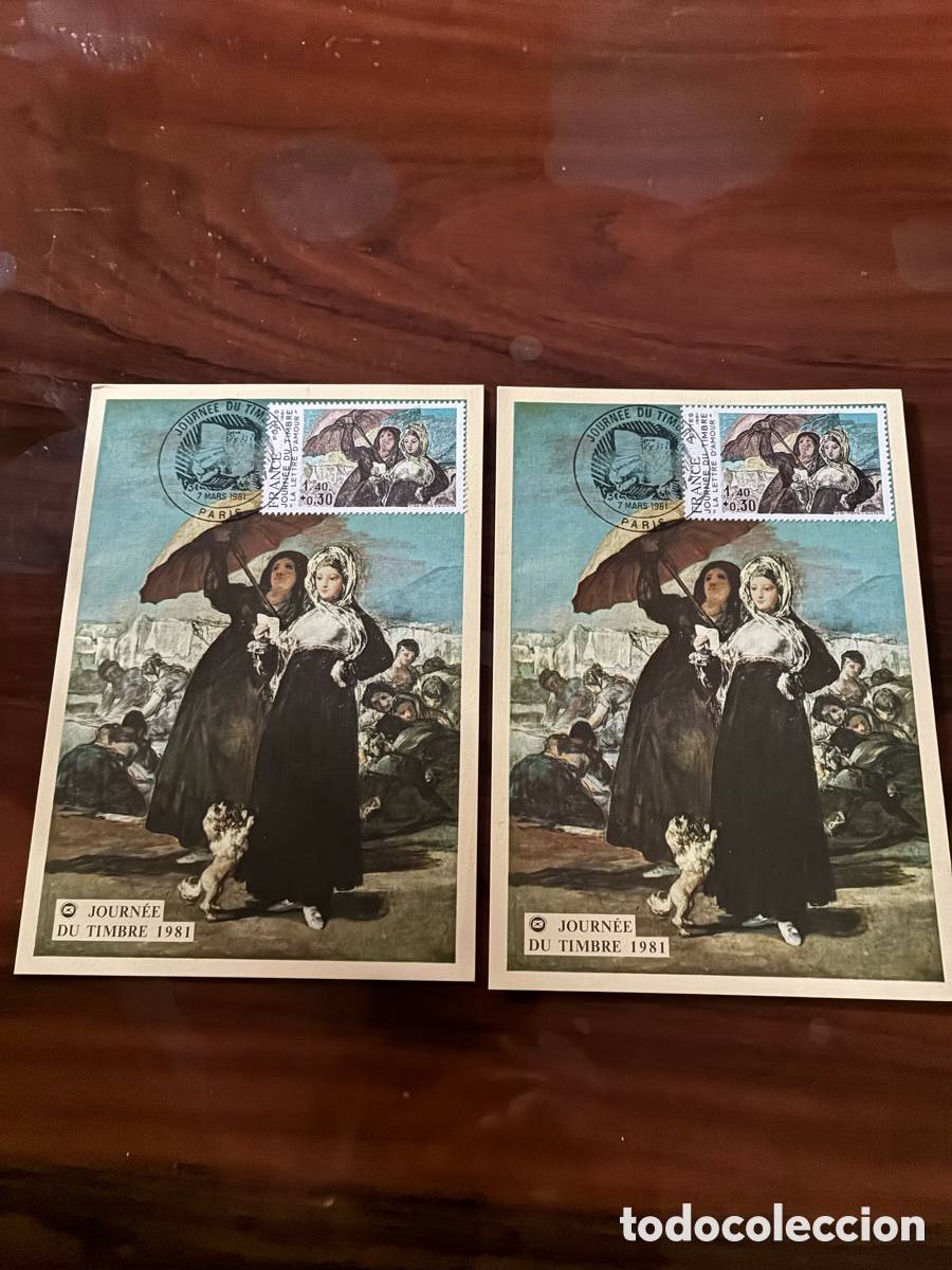 Sellos: Tarjetas postales del d&iacute;a del sello - Foto 1