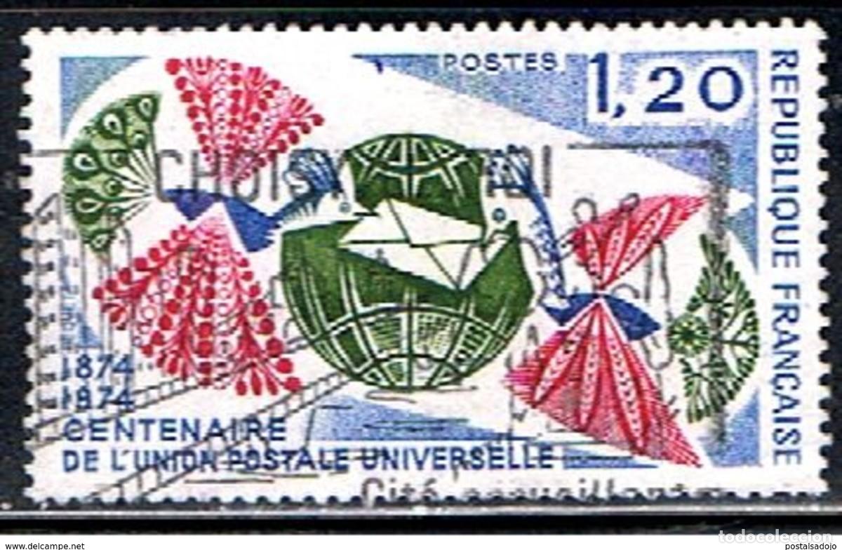 Sellos: FRANCIA // YVERT 1817 // 1974 ... USADO - Foto 1
