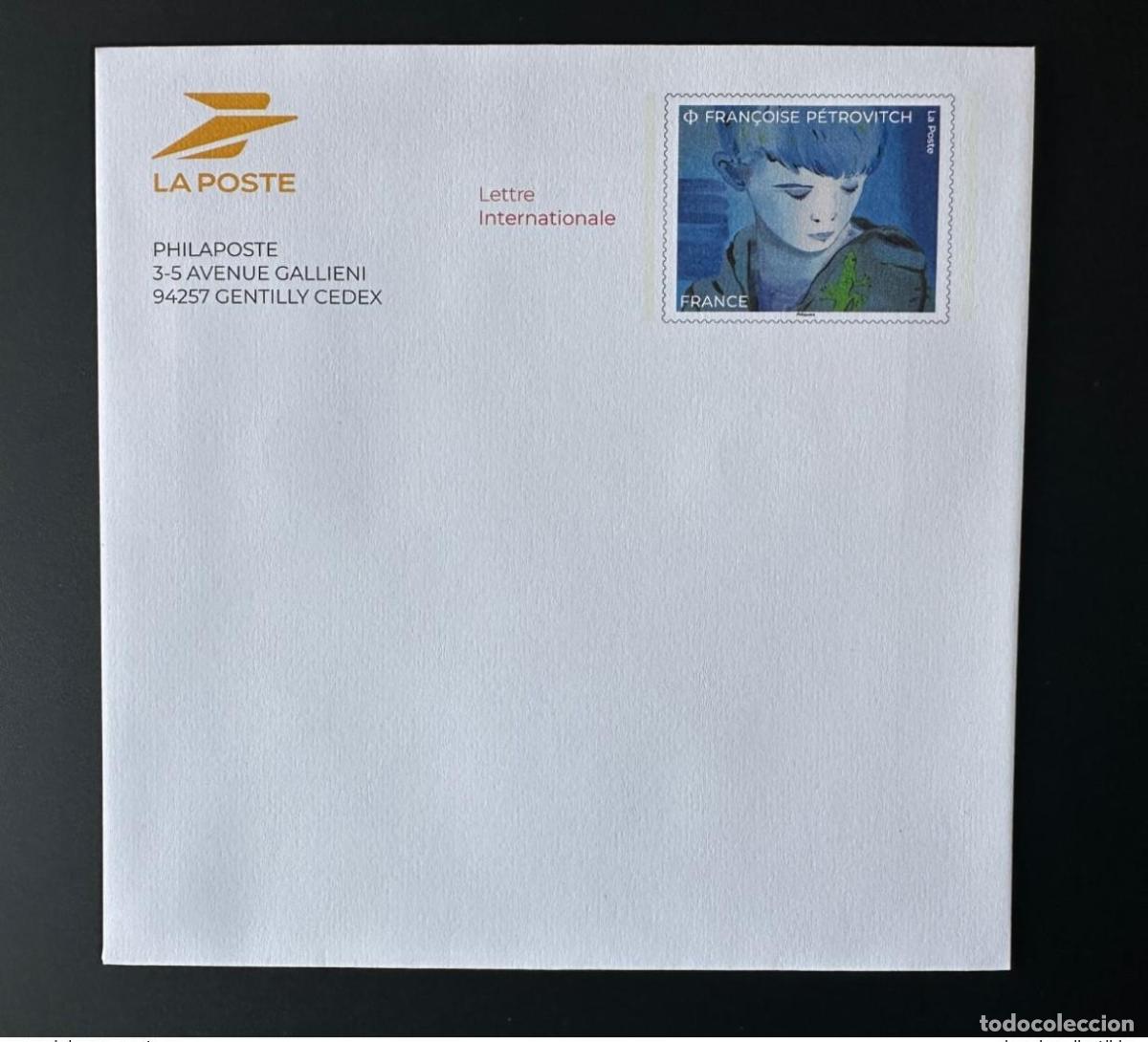 Sellos: PAP France 2022/2023 Fran&ccedil;oise P&eacute;trovitch Philaposte Phil @poste uso interno