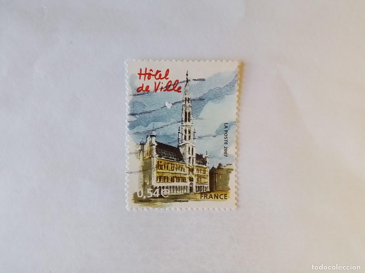 Sellos: A&Ntilde;O 2007 FRANCIA SELLO USADO