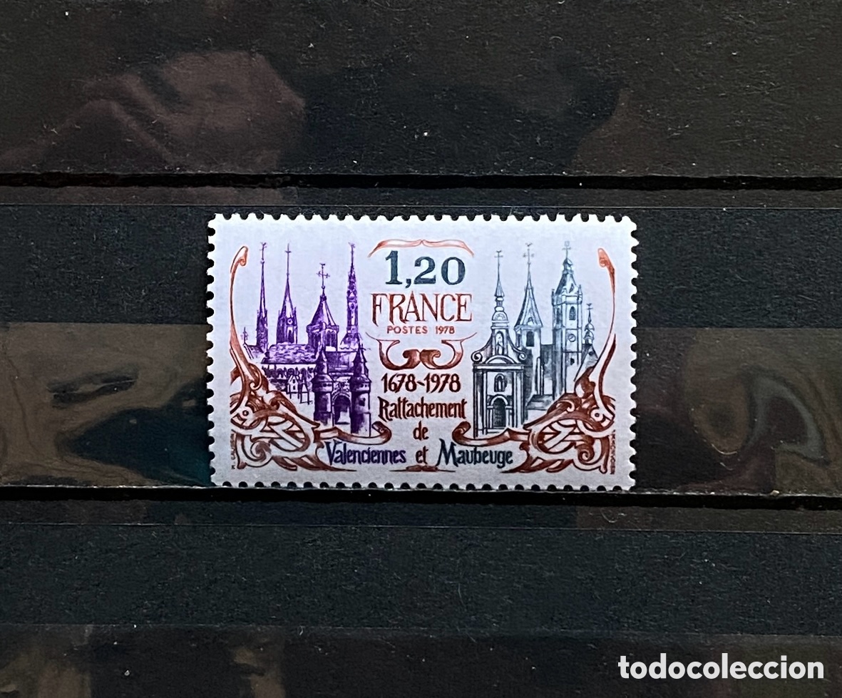 Sellos: Sellos, nuevo, de Francia 1978 Yvert 2016 Edificios - Foto 1