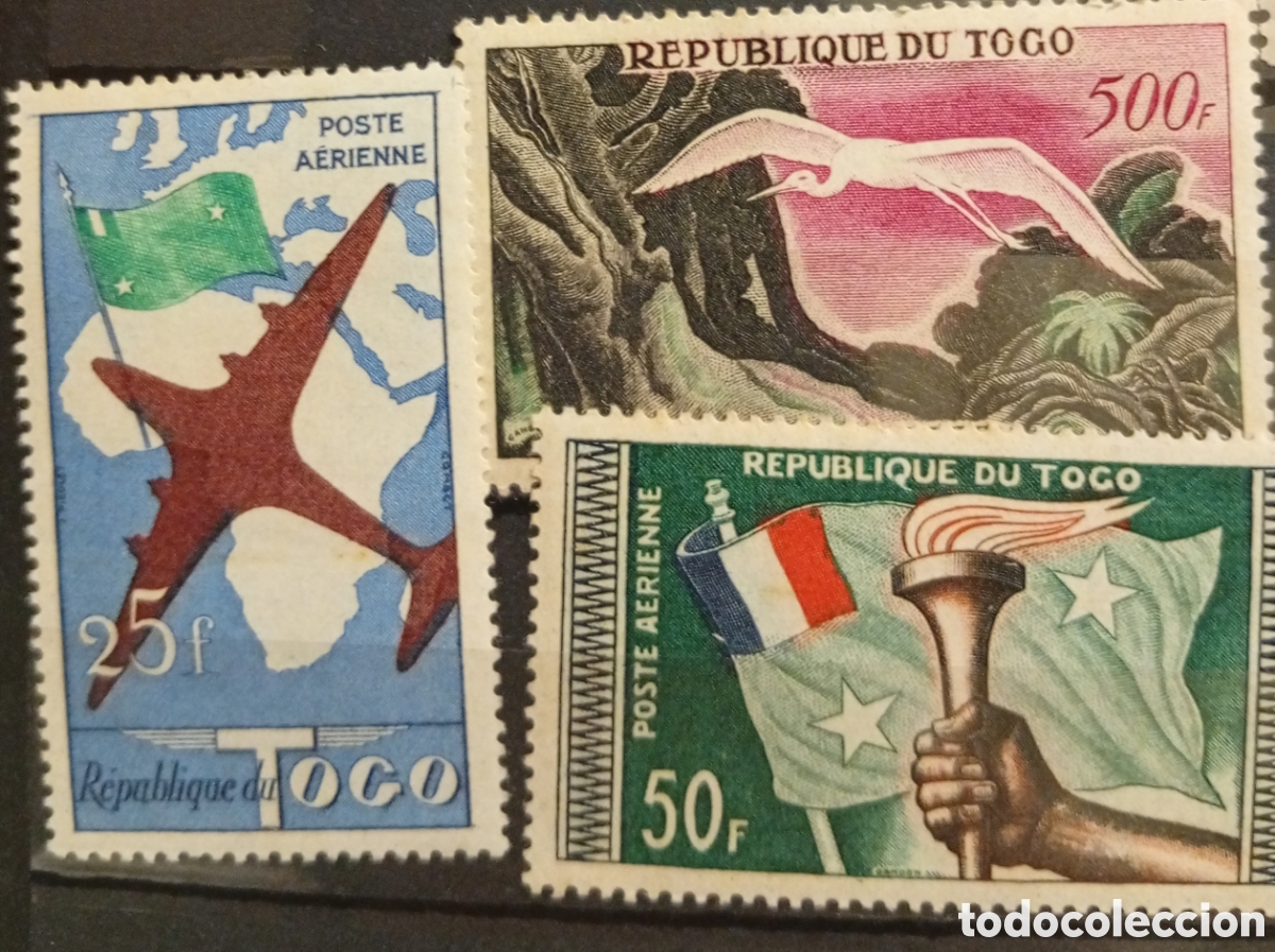 Sellos: Sellos de correos excolonia Francesa Togo stamp timbres postes
