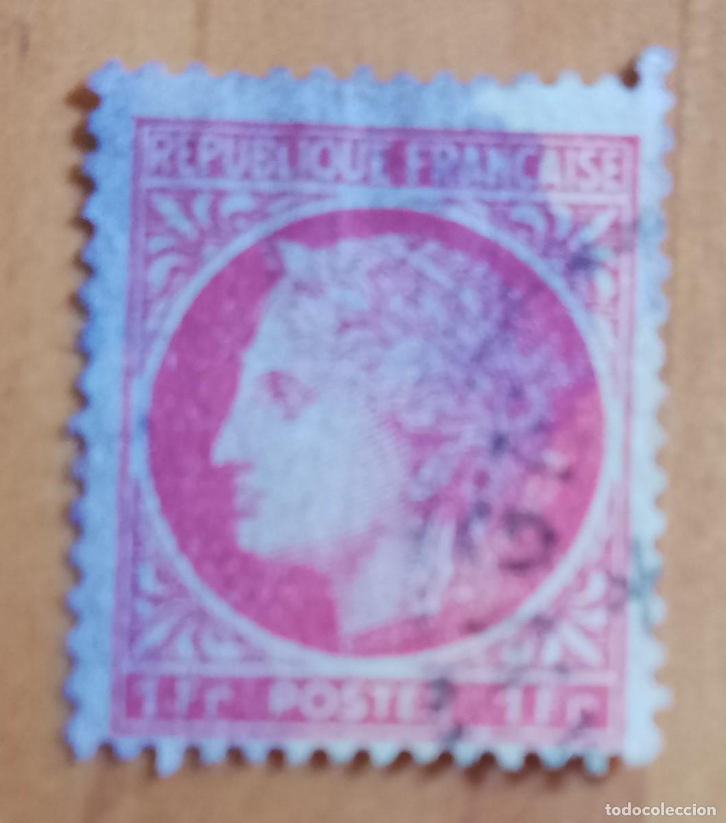 Sellos: FRANCIA - V/F 1 FR - A&Ntilde;O 1945 - DIOSA CERES