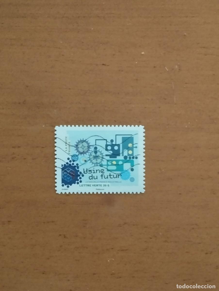 Sellos: 24.03/ Francia. Autoadhesivo. Sello en usado