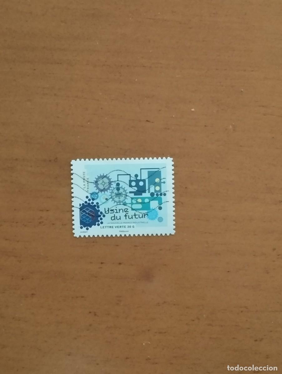 Sellos: 23.04/ Francia. Autoadhesivo. Sello en usado