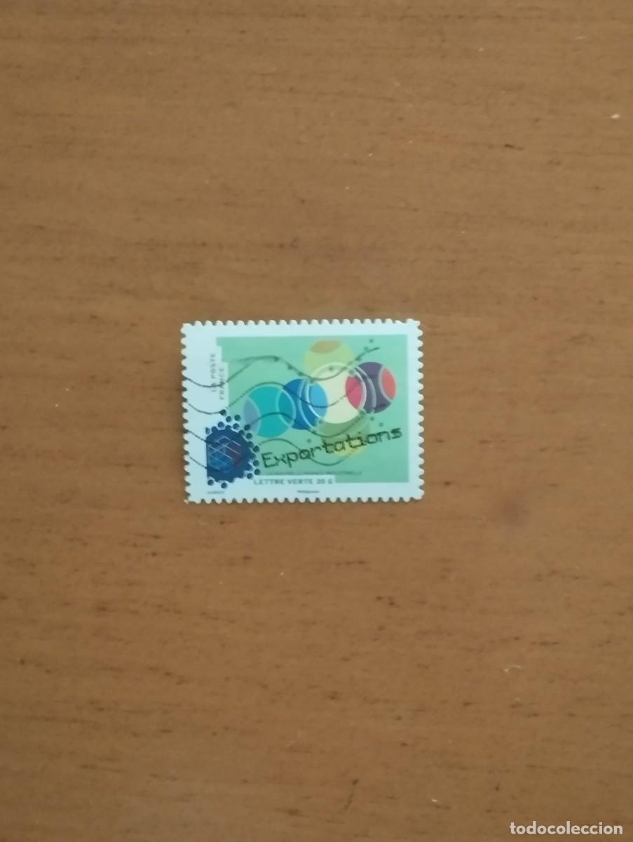 Sellos: 23.04/ Francia. Autoadhesivo. Sello en usado