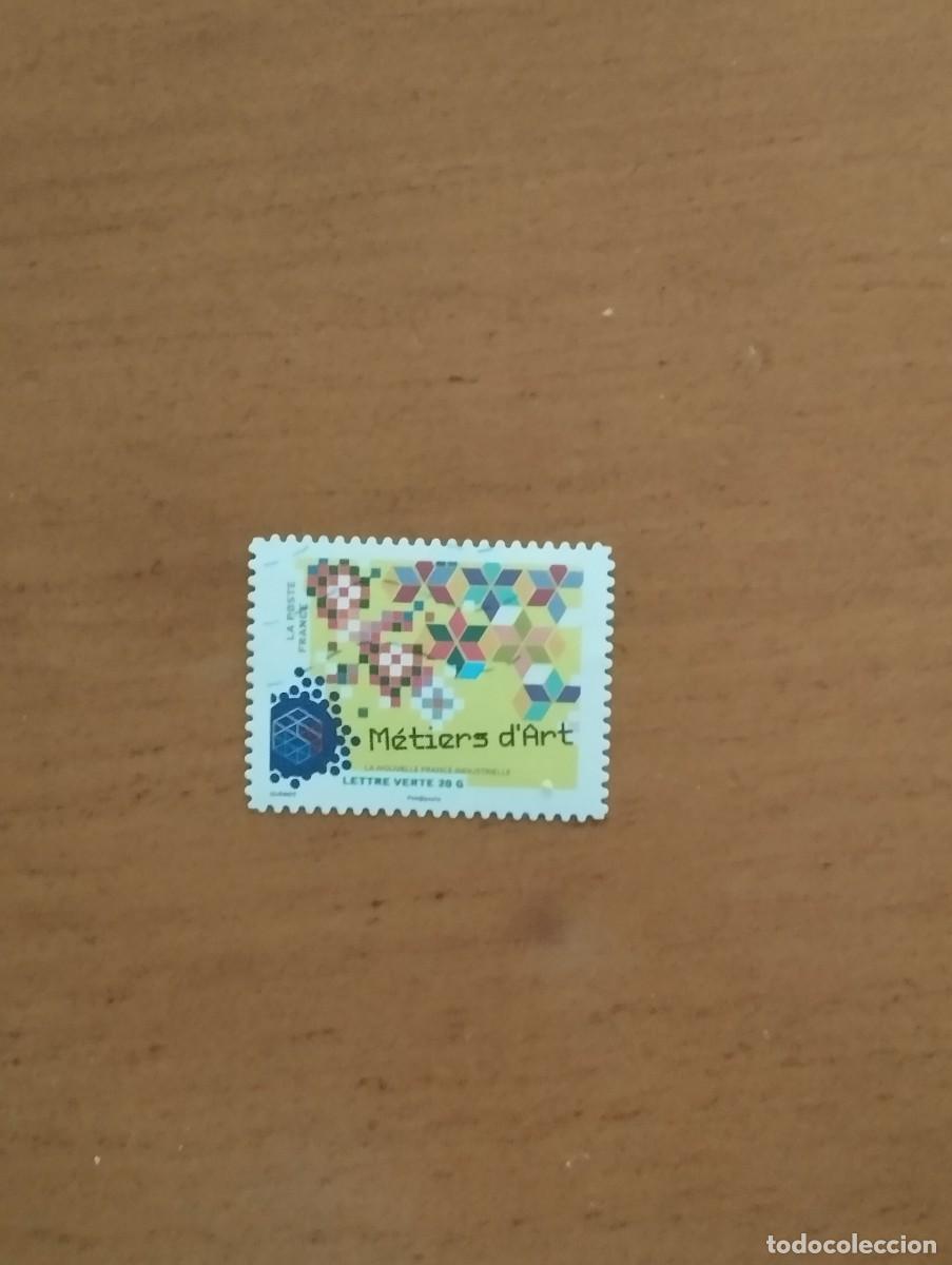 Sellos: 23.04/ Francia. Autoadhesivo. Sello en usado