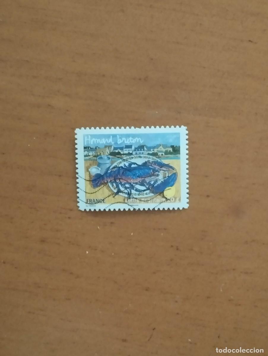 Sellos: 23.04/ Francia. Autoadhesivo. Sello en usado