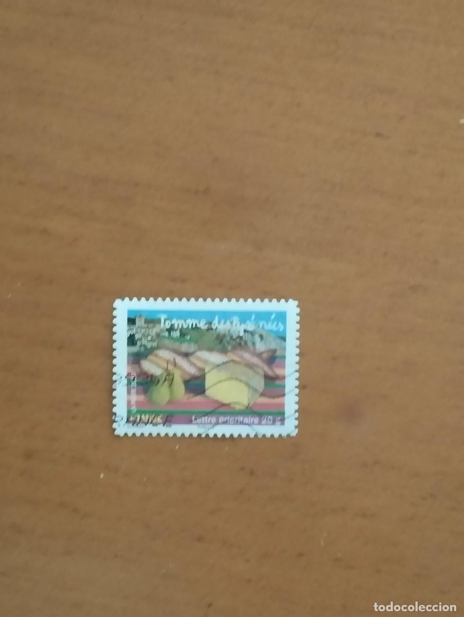 Sellos: 23.04/ Francia. Autoadhesivo. Sello suelto en usado