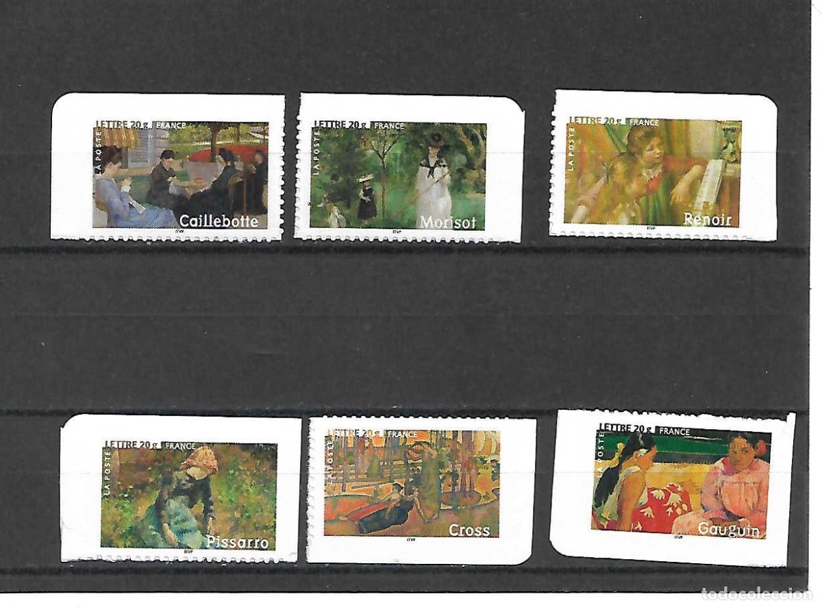 Sellos: Pinturas IMPRESIONISTAS., Francia. sellos a&ntilde;o 2006 Yvert 6,00 &euro;