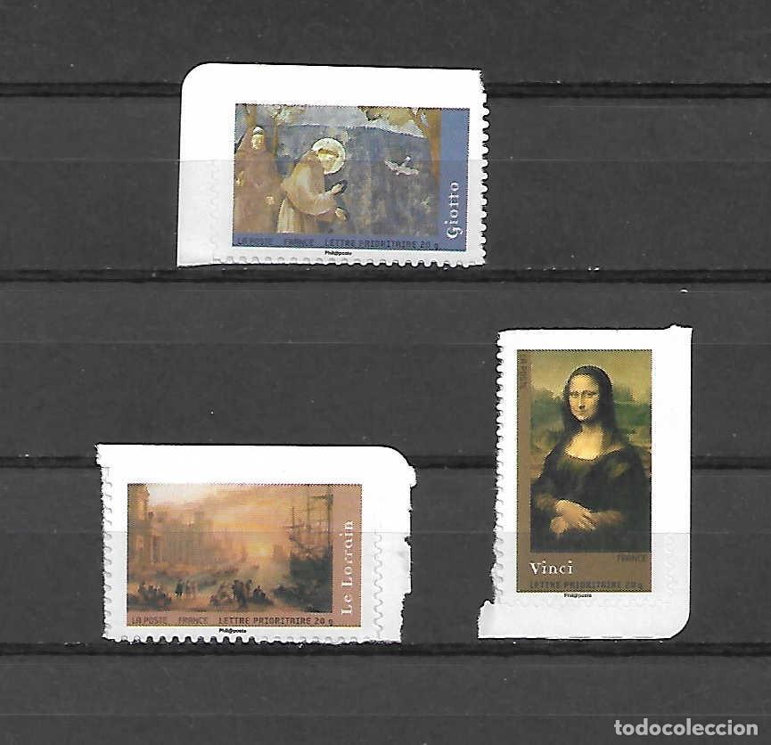 Sellos: Pinturas famosas, Francia. sellos a&ntilde;o 2008 Yvert 6,00 &euro;