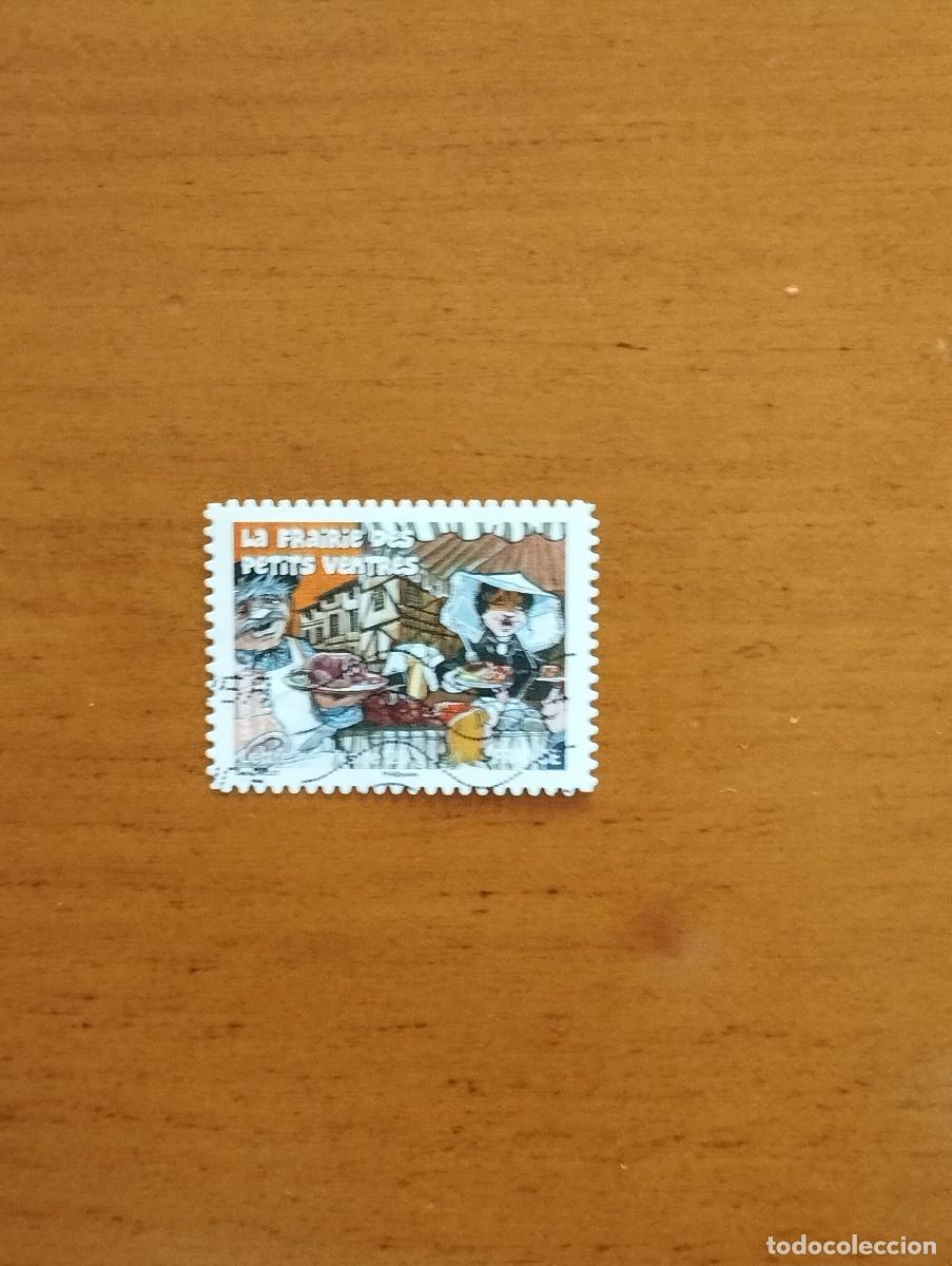 Sellos: 23.04/ Francia. Autoadhesivo. Sello en usado