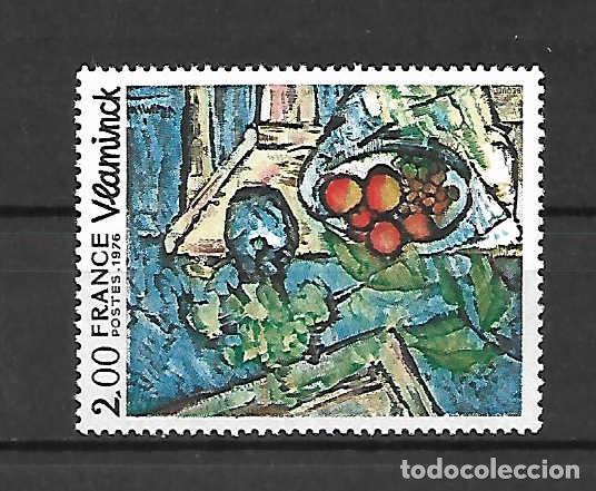 Sellos: Vlaminck, Maurice (1876-1958), pintor . , Francia. sello a&ntilde;o 1976