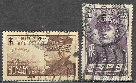 Sellos: SELLOS USADOS DE FRANCIA 1940, YT 454/ 55