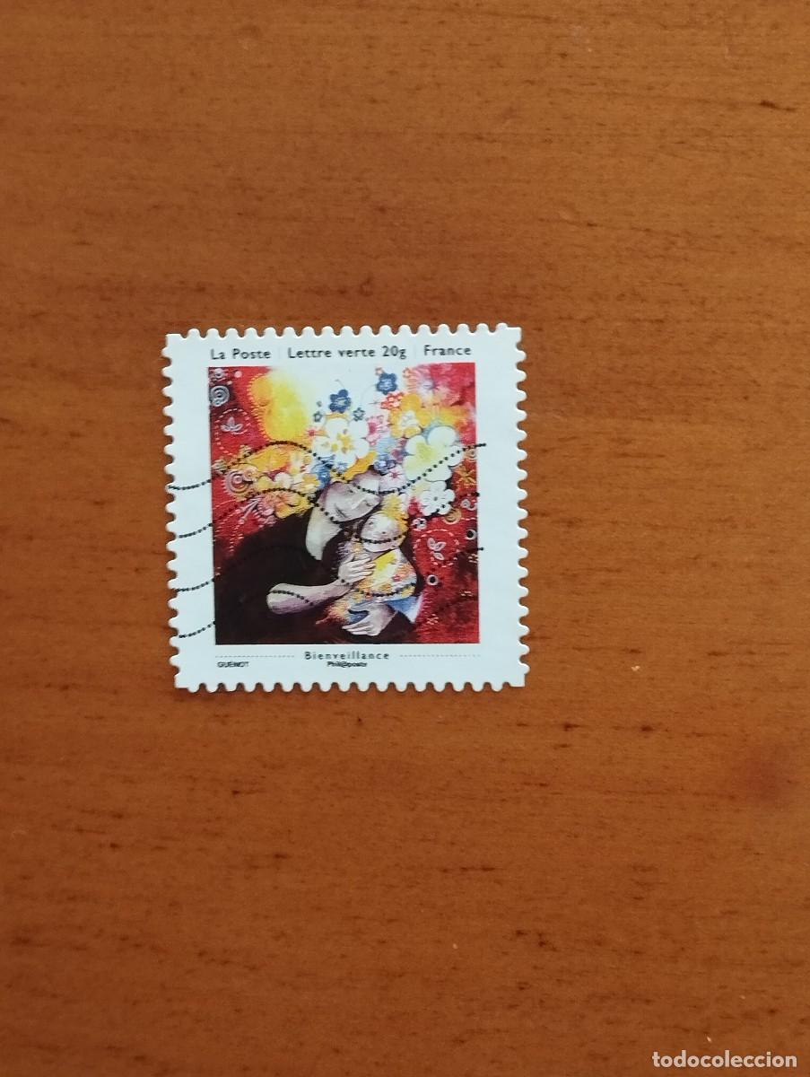 Sellos: 23.04/ Francia. Autoadhesivo. Sello en usado