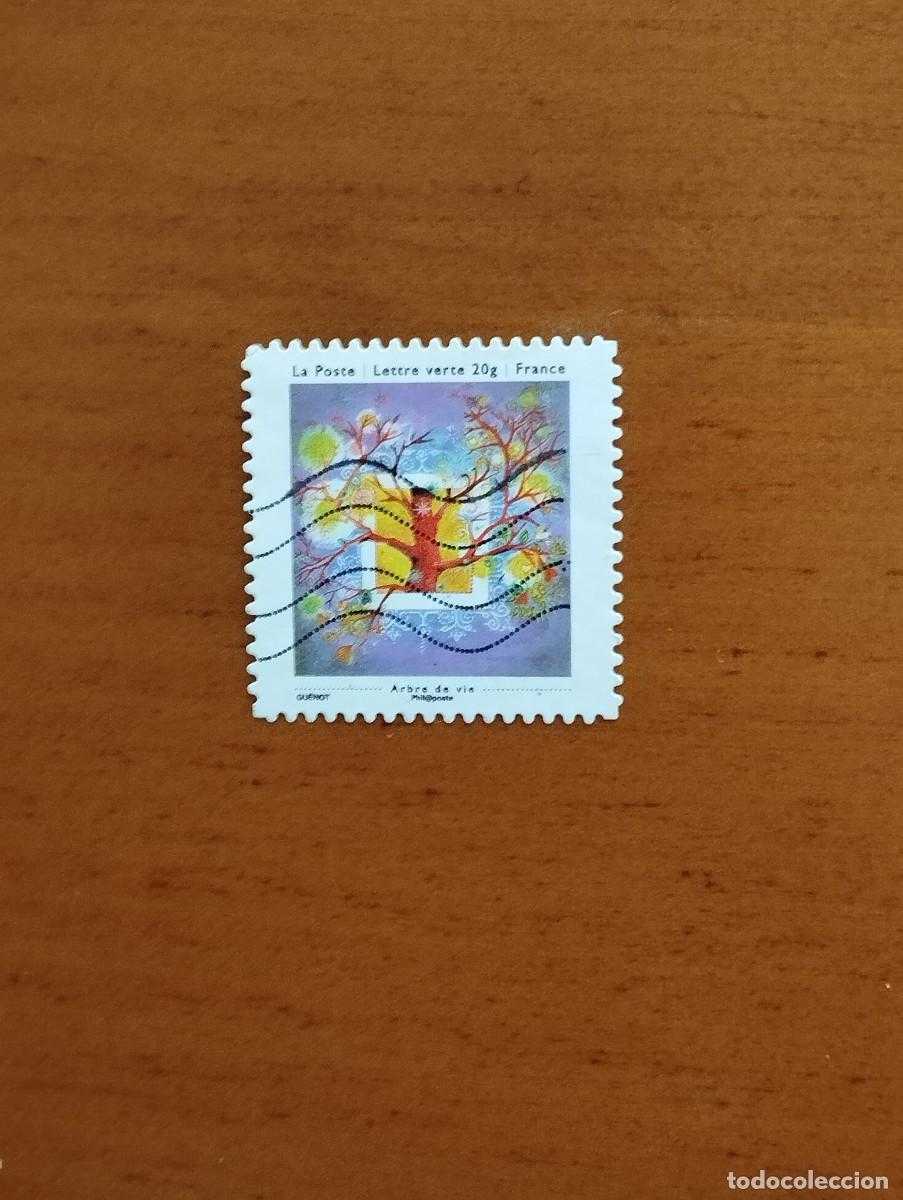 Sellos: 23.04/ Francia. Autoadhesivo. Sello en usado