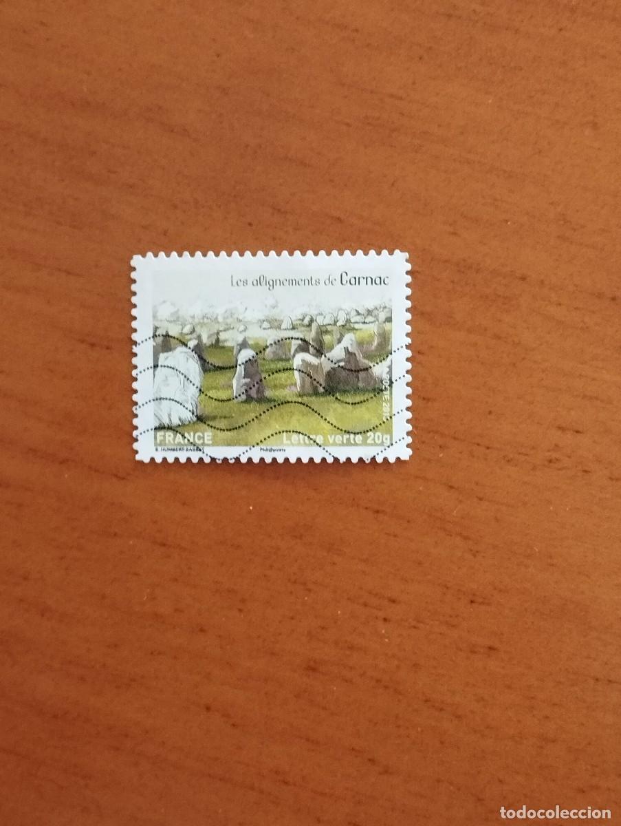 Sellos: 23.04/ Francia. Autoadhesivo. Sello en usado