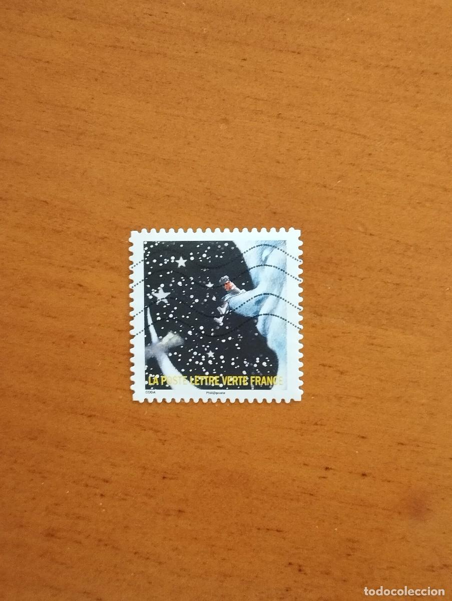 Sellos: 23.04/ Francia. Autoadhesivo. Sello en usado