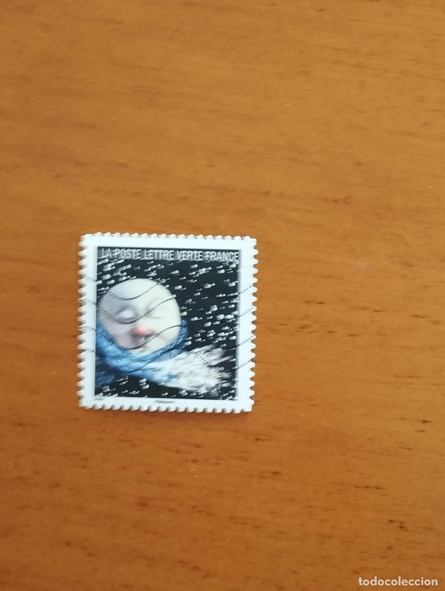 Sellos: 23.04/ Francia. Autoadhesivo . Sello en usado