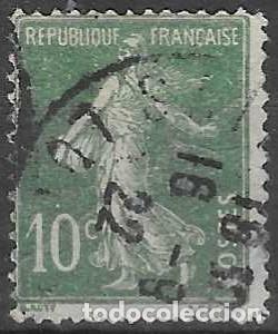 Sellos: SELLO USADO DE FRANCIA 1924, YT 188B