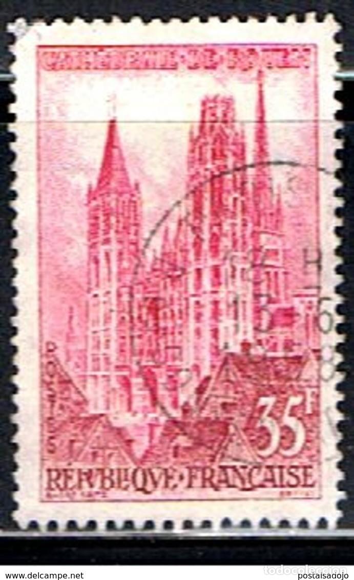 Sellos: FRANCIA // YVERT 1129 // 1957 ... USADO
