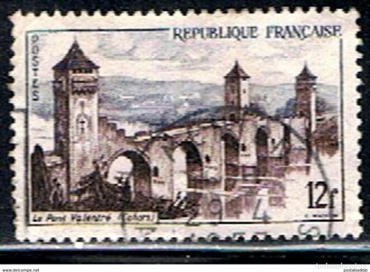 Sellos: FRANCIA // YVERT 1039 // 1955 ... USADO