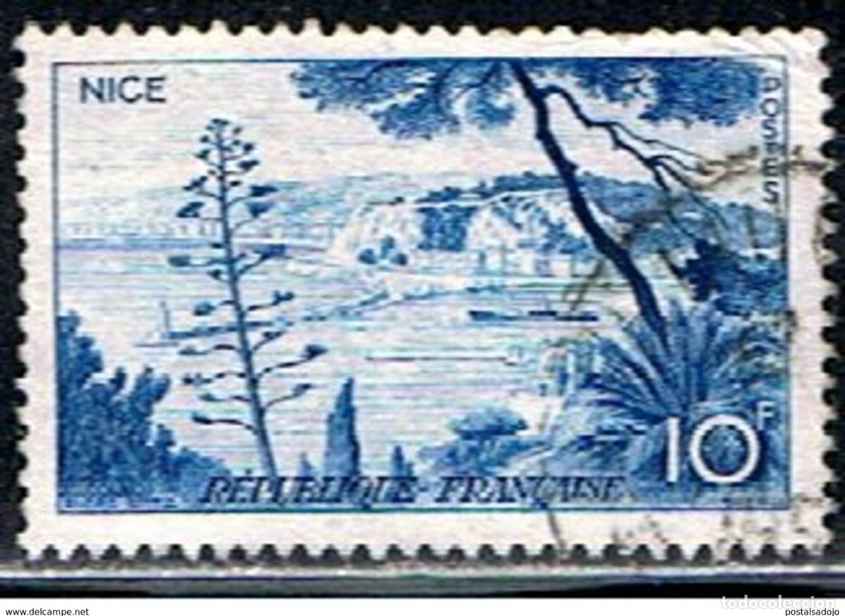 Sellos: FRANCIA // YVERT 1038 // 1955 ... USADO