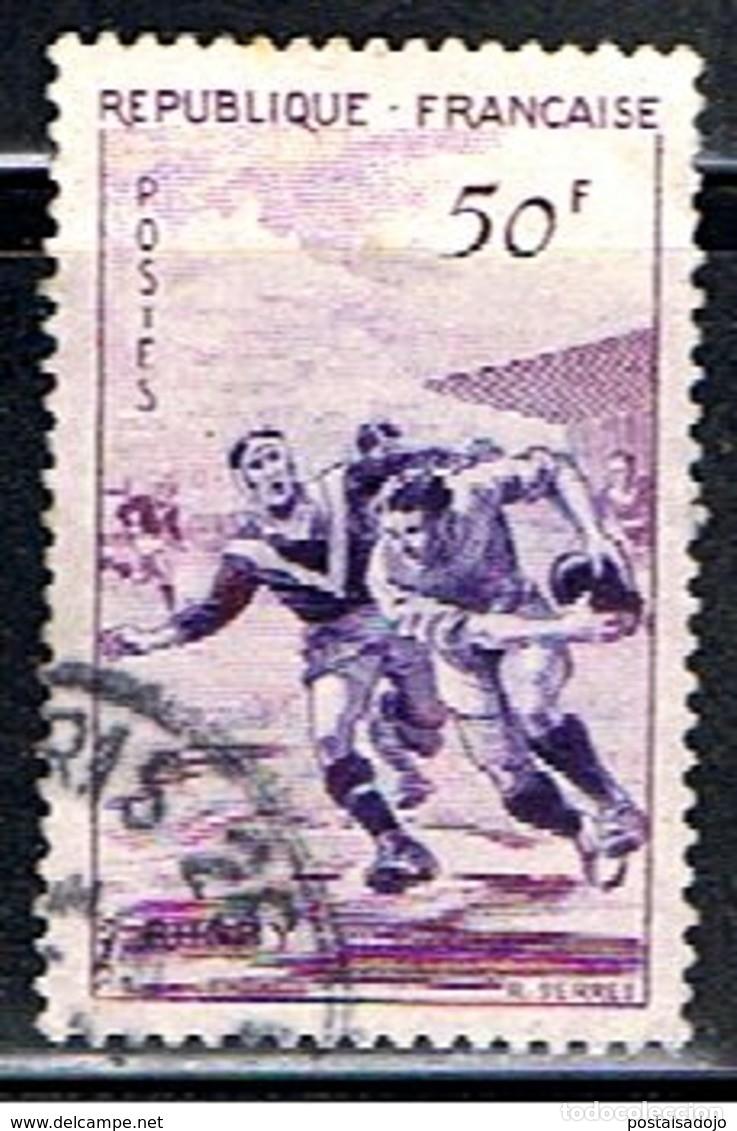 Sellos: FRANCIA // YVERT 1074 // 1956 ... USADO