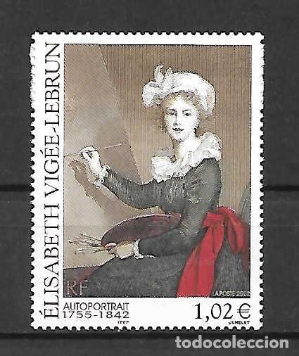 Sellos: VIG&Eacute;E-LEBRUN, Elizabet (1755-1842) pintora. Francia. Yvert 4,- &euro;