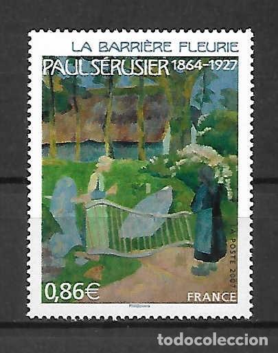 Sellos: PAUL S&Eacute;RUSIER (1864-1927), pintor . Francia . sello a&ntilde;o 2007 Yvert 3,00 &euro;