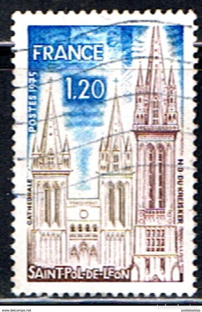 Sellos: FRANCIA // YVERT 1808 // 1974 ... USADO