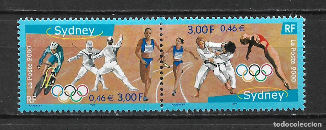 Sellos: francia 2000 scott 2783-2784 ** mnh 3&euro; - 19/22