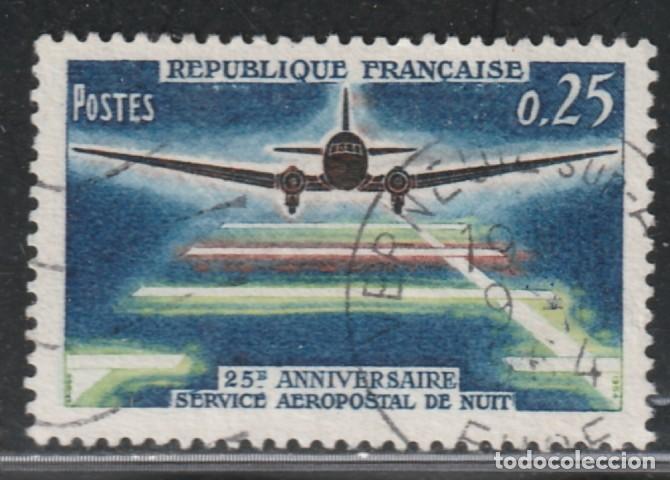 Sellos: FRANCIA // YVERT 1418 // 1964 ... USADO