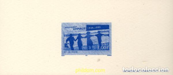 Sellos: 786021 MNH FRANCIA 1999 50 ANIVERSARIO DEL MOVIMIENTO EMMAUS