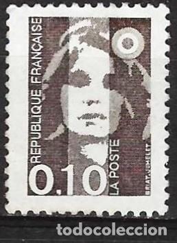 Sellos: Francia 1990 - Mi 2764 - YT 2617 - Marianne de Briat - MH*