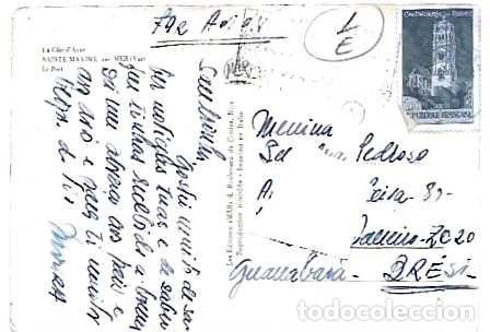 Sellos: Francia y Marcofilia, Sainte Maxime sur Mer, Le Port, R&iacute;o de Janeiro Brasil 1968 (4089)