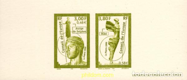Sellos: 786030 MNH FRANCIA 1999 CONSEJO DE EUROPA