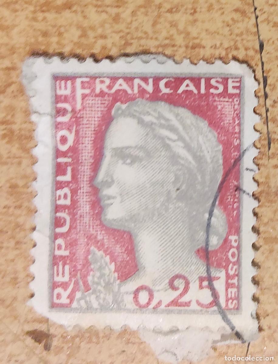 Sellos: SELLO DE FRANCIA 0.25 CENTIMOS