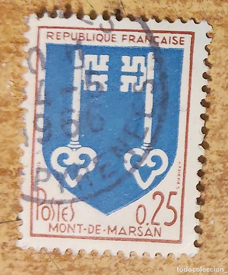Sellos: sello francia, 1966*, escudos de ciudades, Yvert 1469