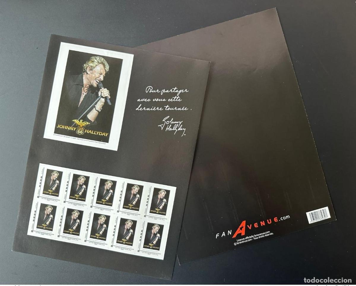 Sellos: El coleccionista franc&eacute;s Johnny Hallyday Tour 66 versi&oacute;n &laquo;FanAvenue.com&raquo; Fan Avenue