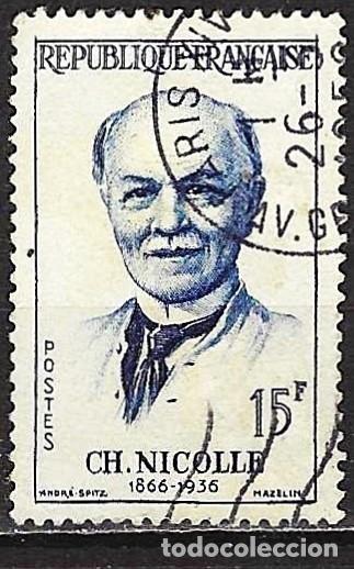 Sellos: Francia 1958 - Mi 1180 - YT 1144 - Charles Nicolle