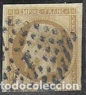 Sellos: SELLO USADO DE FRANCIA 1853, YT 13a