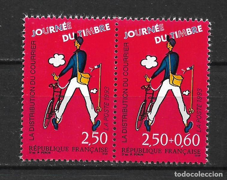 Sellos: francia 1993 scott 2325/2326 ** mnh 3.20&euro; - 33/43