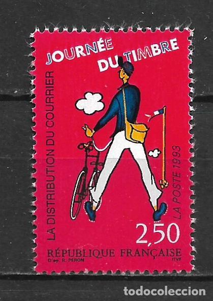 Sellos: francia 1993 scott 2325 ** mnh 1.80&euro; - 33/43