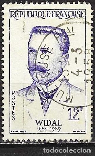 Sellos: Francia 1958 - Mi 1179 - YT 1143 - Widal Fernand